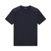 Paul & Shark Aqua Touch Cotton T-shirt With Typhoon® Re-4x4 Stretch Details In Blue