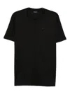 Paul & Shark Back-print Cotton T-shirt Clothing In Black