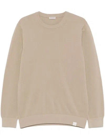 PAUL & SHARK BEIGE CREW NECK SWEATER
