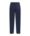 Paul & Shark Belt Loops Slacks In Black