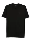Paul & Shark Back-print Cotton T-shirt Clothing In Black