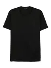 Paul & Shark Back-print Cotton T-shirt Clothing In Black