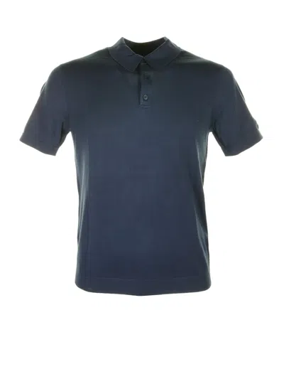 Paul & Shark Blue Short Sleeve Polo Shirt