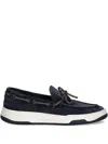 Paul & Shark Boat Moccasin In Blue