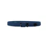 Paul & Shark Braided Elastic Belt With Leather Trims