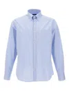 Paul & Shark Button-down Chest-pocket Shirt In Blue