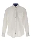 Paul & Shark Button-down Shirt In White