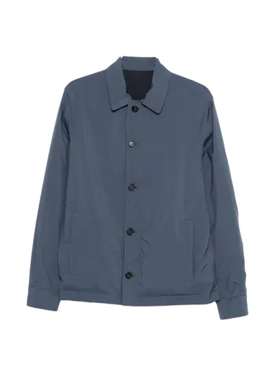 Paul & Shark Button Jacket In Blue