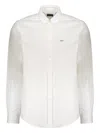 Paul & Shark Button Shirt In White