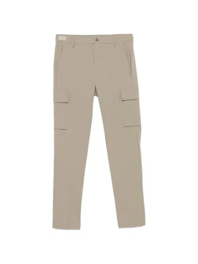 Paul & Shark Buttoned Cargo Pants In Neutral