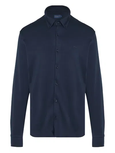 Paul & Shark Buttoned Shirt In Blue