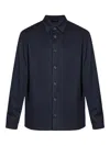 Paul & Shark Buttoned-up Overshirt In Blue