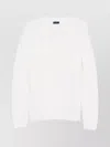Paul & Shark Cable Knit Crewneck Wool Sweater Clothing In White