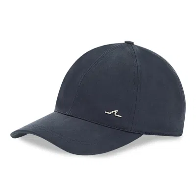Paul & Shark Typhoon Logo-plaque Baseball Cap In Blue