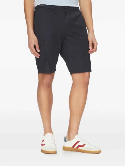 Paul & Shark Cargo-pocket Bermuda Shorts In Blue