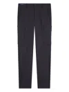 Paul & Shark Cargo-pocket Trousers In Black