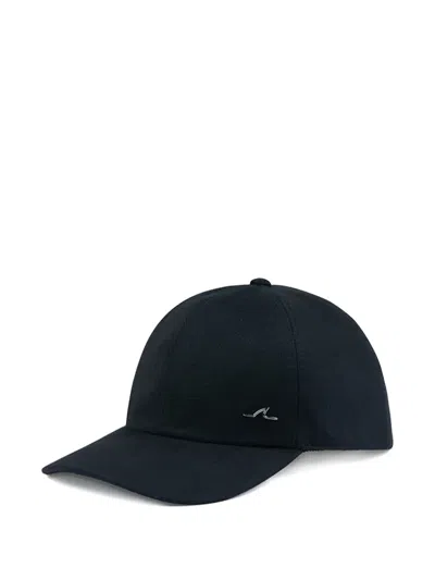 Paul & Shark Typhoon Logo-plaque Baseball Cap In Blue