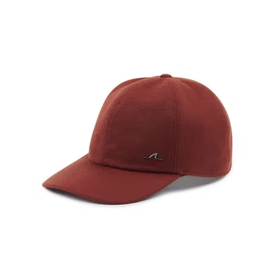 Paul & Shark Cashmere Baseball Cap In Brown