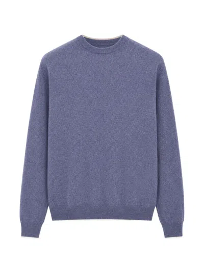 Paul & Shark Cashmere Crew-neck Sweater In Blue