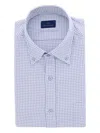 Paul & Shark Checked-pattern Shirt In Blue