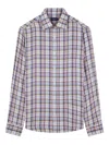 Paul & Shark X-soft Shirt With Checkered Pattern In Multi