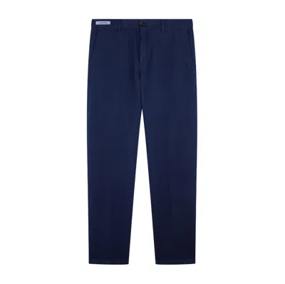 Paul & Shark Chino Pants In Linen And Cotton