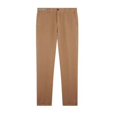 Paul & Shark Chino Pants In Linen And Cotton