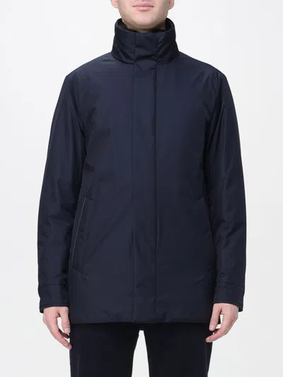 Paul & Shark Coat  Men Color Blue