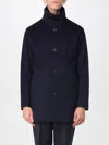 Paul & Shark Coat  Men Color Blue In Black