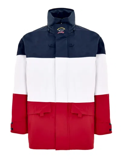 Paul & Shark Multicolor Polyester Shell Jacket