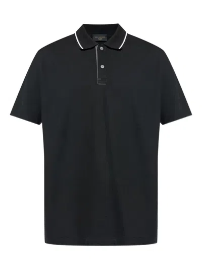 PAUL & SHARK CONTRASTING-TRIM POLO SHIRT