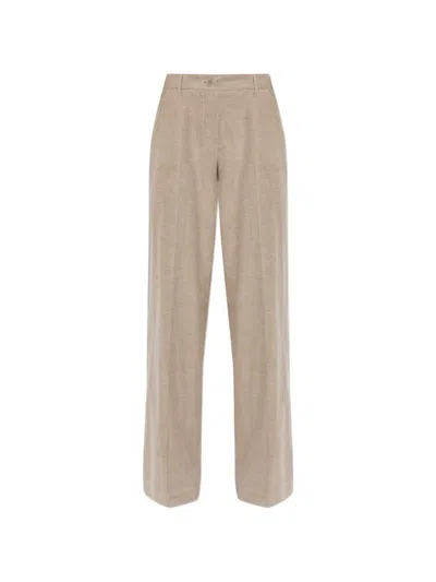 Paul & Shark Corduroy Palazzo Pants In Neutral