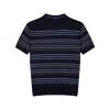 Paul & Shark Cotton And Cashmere Sweater With Horizontal Stripes