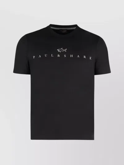 PAUL & SHARK COTTON BLEND SHORT SLEEVE CREW NECK T-SHIRT