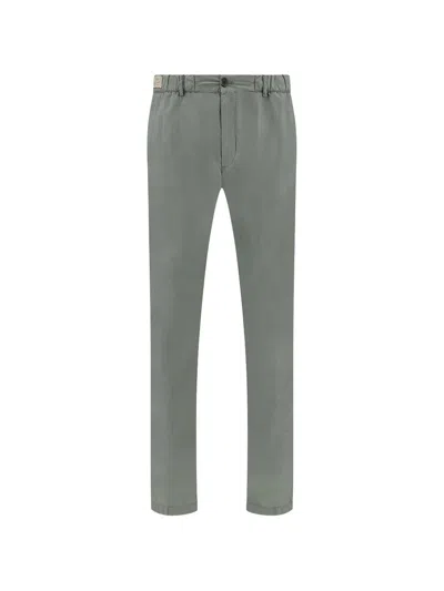 Paul & Shark Cotton Chino Pants In Gray