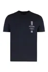 Paul & Shark Regular Fit Cotton T-shirt With Chest Pocket