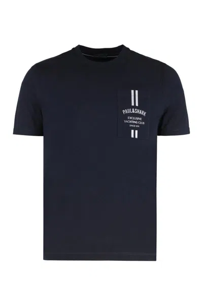 PAUL & SHARK PAUL & SHARK COTTON CREW-NECK T-SHIRT