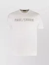 Paul & Shark Cotton Jersey Basic Crew Neck T-shirt In White