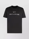 Paul & Shark Cotton Jersey T-shirt Featuring Logo Design In Black