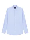 Paul & Shark Cotton Paint Shirt With Logo In White