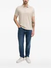 Paul & Shark Cotton Polo Shirt In Neutral