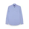 Paul & Shark Cotton Poplin Shirt With Shark Embroidery In Blue