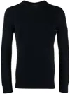 Paul & Shark Cotton Roundneck Sweater In Blue