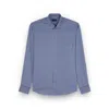 Paul & Shark Cotton Shirt With Checkered Pattern In Blue