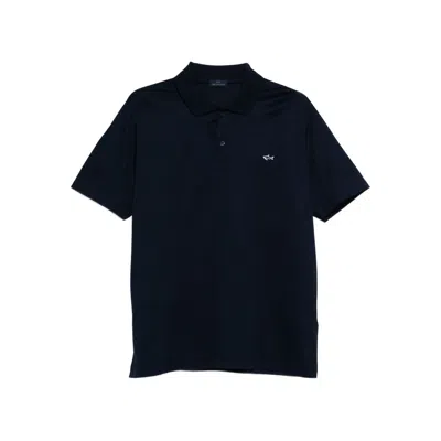 Paul & Shark Cotton Sweaters In Blue