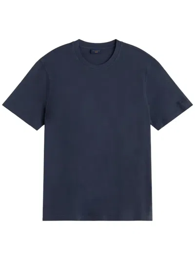 Paul & Shark Cotton T-shirt In Blau