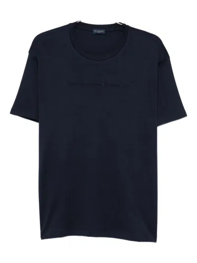 PAUL & SHARK COTTON T-SHIRT WITH PATCH