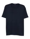 Paul & Shark Cotton T-shirt With Patch Clothing In Blue