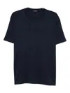 Paul & Shark Cotton T-shirt With Patch Clothing In Blue