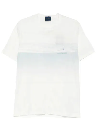Paul & Shark Cotton T-shirt In White